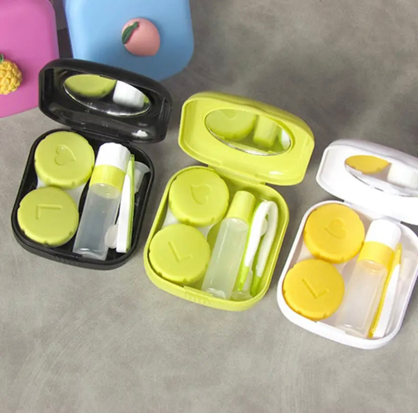Cartoon Fruit Case Contact Lens Applicator Kit
