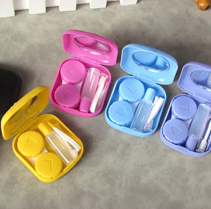 Cartoon Fruit Case Contact Lens Applicator Kit