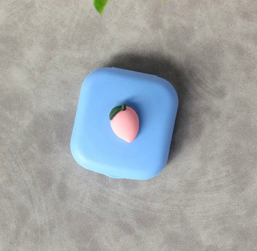 Cartoon Fruit Case Contact Lens Applicator Kit